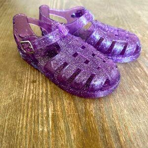 PURPLE GIRL SANDALS